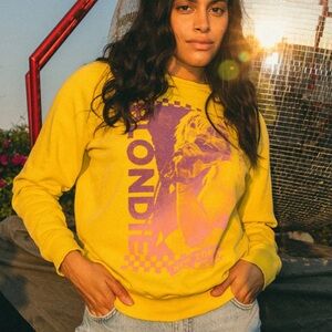 JUNK FOOD clothing Blondie New York City Concert Sweatshirt XL